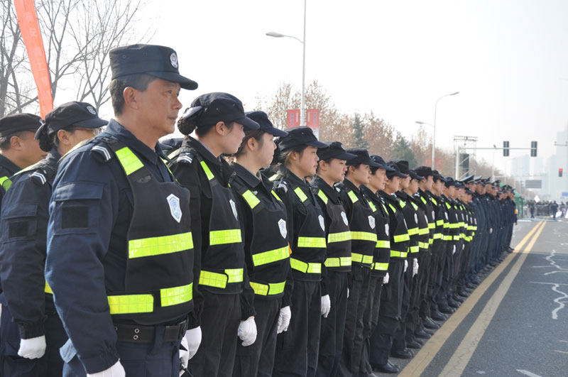 淮安保安圆满完成淮安·清江浦国际半程马拉松暨中国·运河城市马拉松